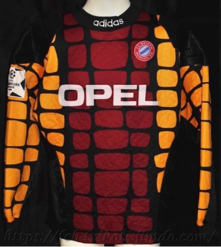 Equipación de portero de Bayern Múnich 94-95