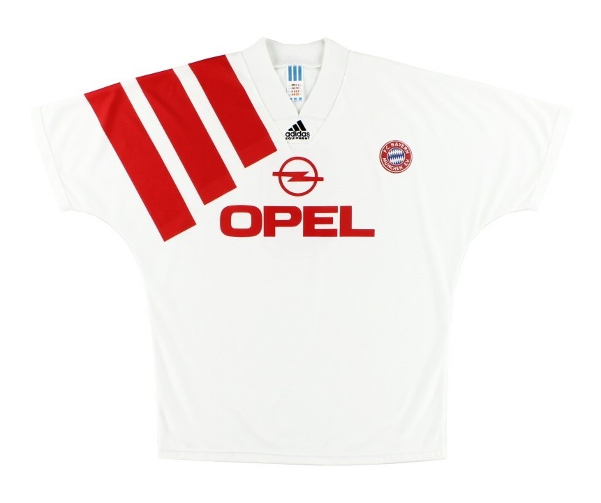 Segunda equipación de Bayern Múnich 92-93