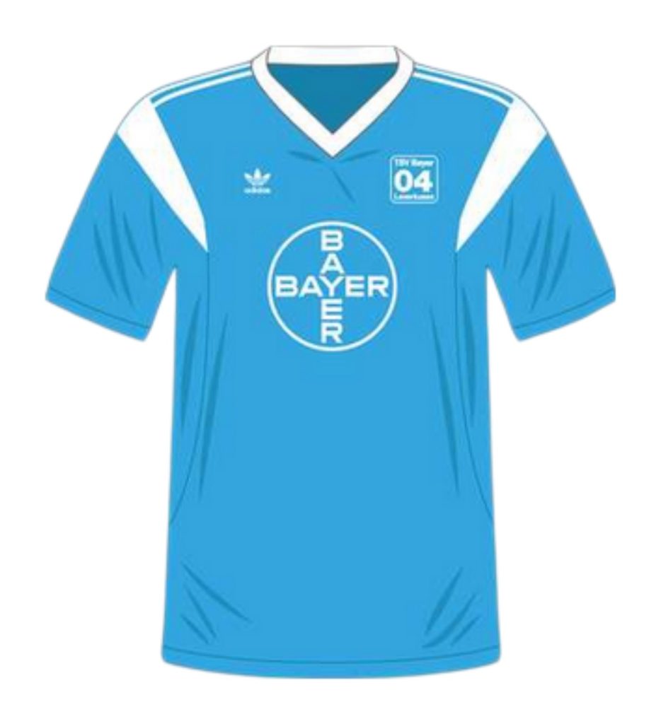 Tercera equipación de Bayer Leverkusen 87-88