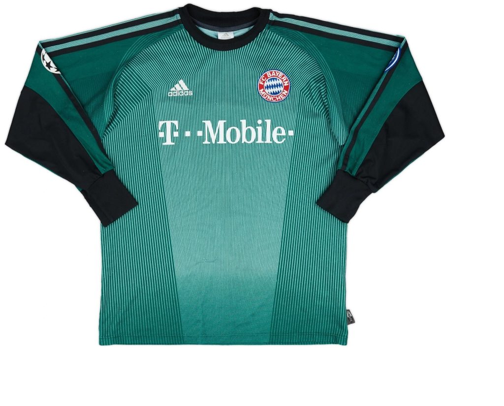 Equipación de portero de Bayern Múnich 03-04