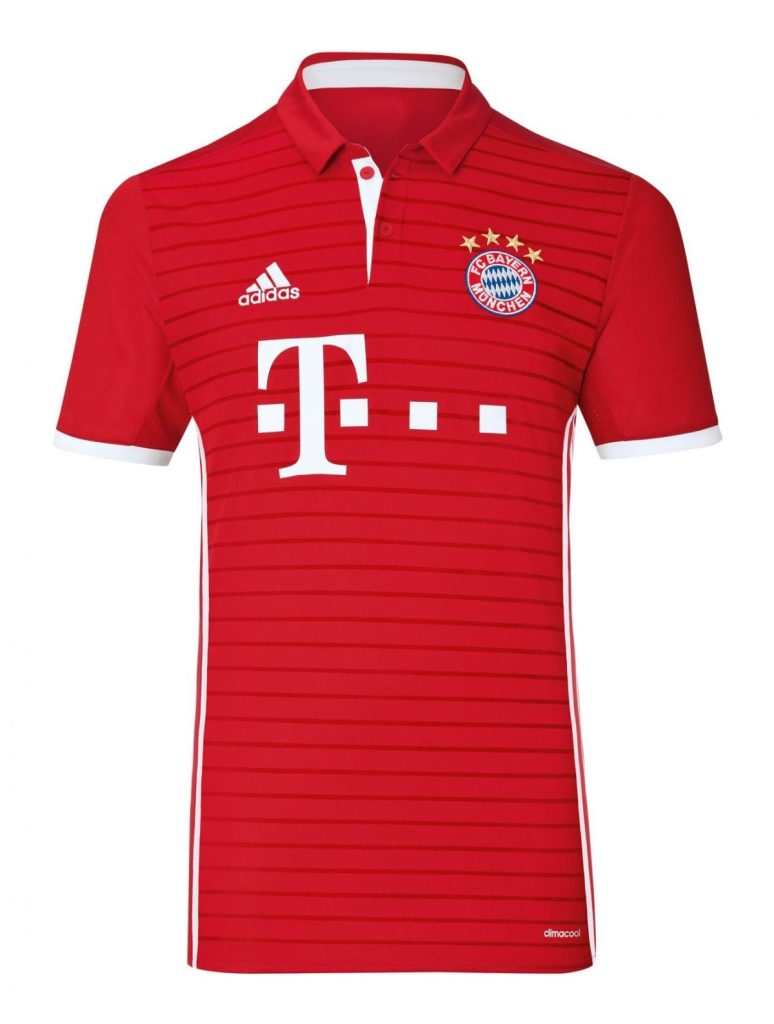 Primera equipación de Bayern Múnich 16-17