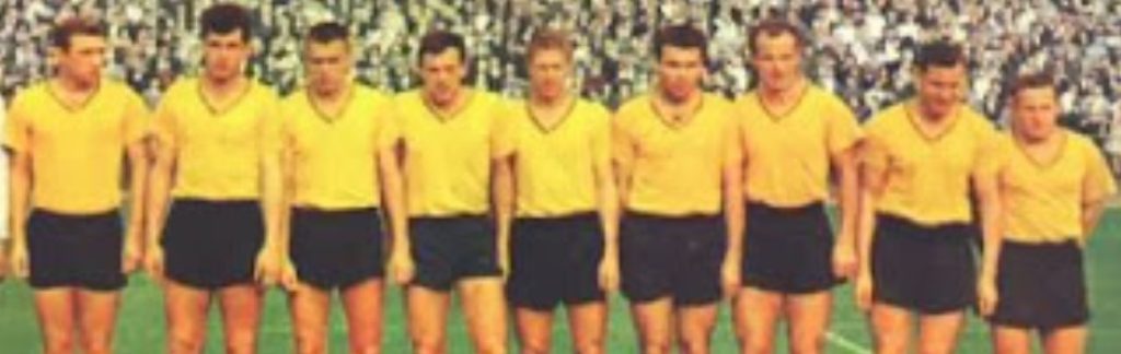 Primera equipación de Borussia Dortmund 62-63
