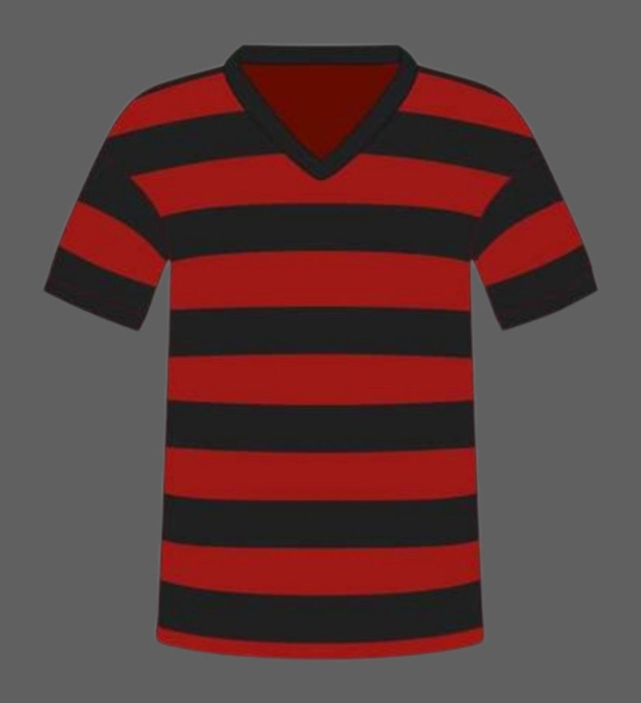Primera equipación de Bayer Leverkusen 51-52
