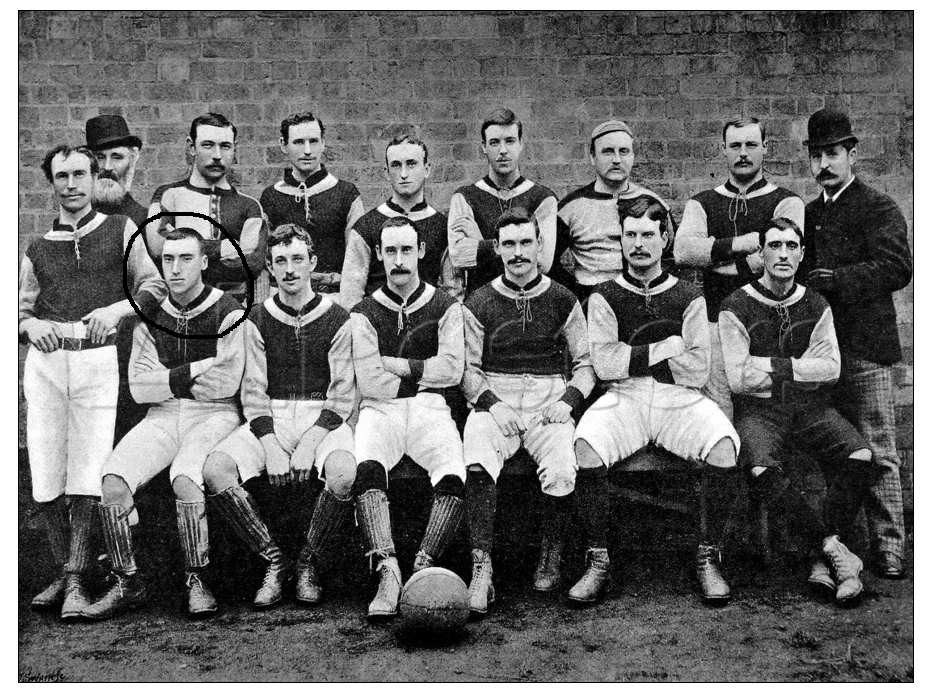 Primera equipación de Aston Villa 1891
