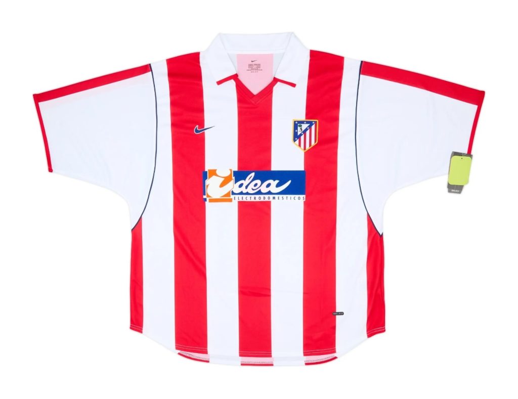 Primera equipación de Atlético de Madrid 01-02