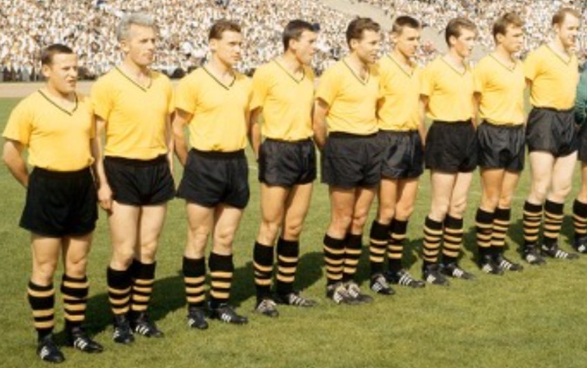 Primera equipación de Borussia Dortmund 63-64