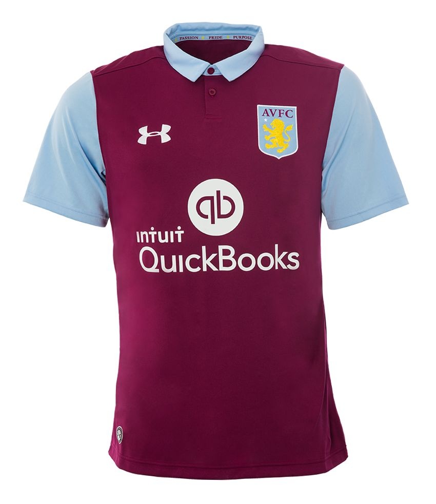 Primera equipación de Aston Villa 16-17