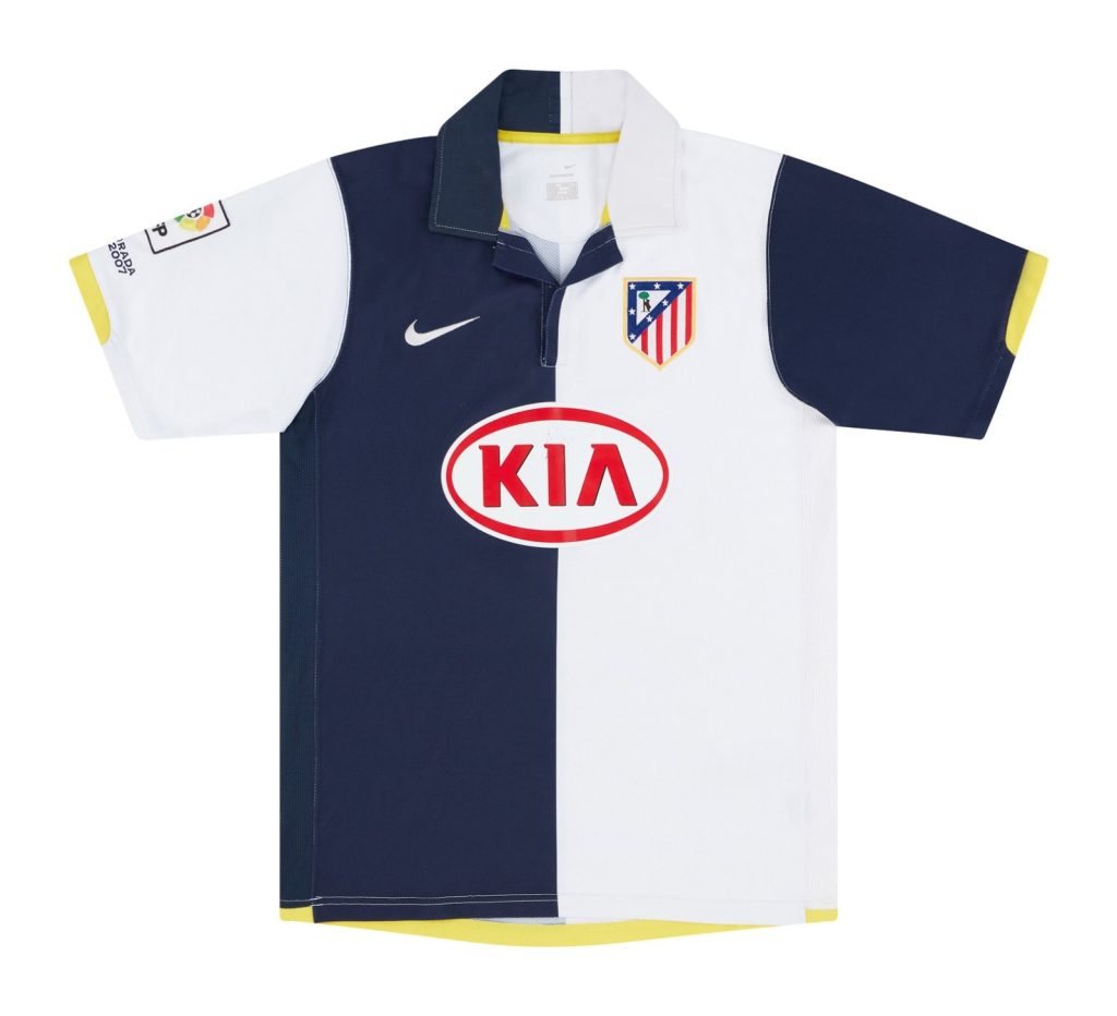 Segunda equipación de Atlético de Madrid 06-07