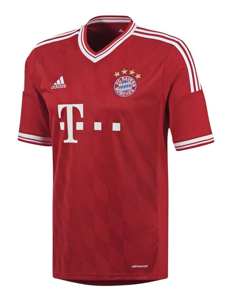 Primera equipación de Bayern Múnich 13-14