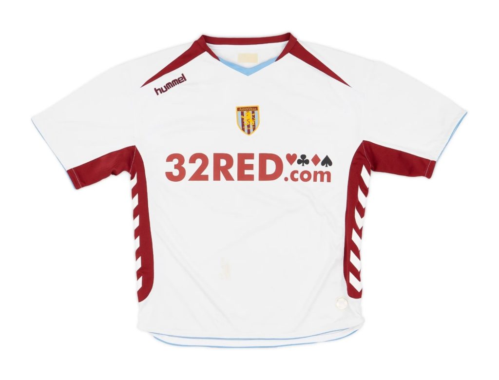 Segunda equipación de Aston Villa 06-07