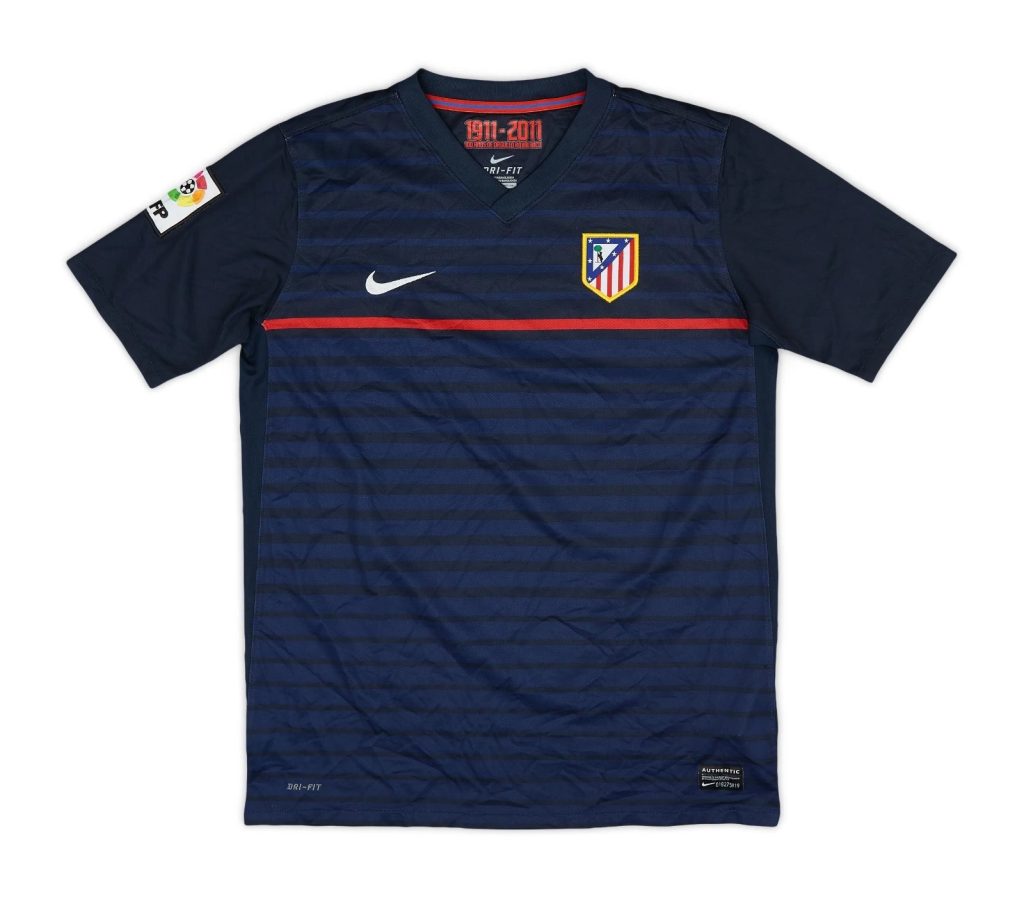 Segunda equipación de Atlético de Madrid 11-12