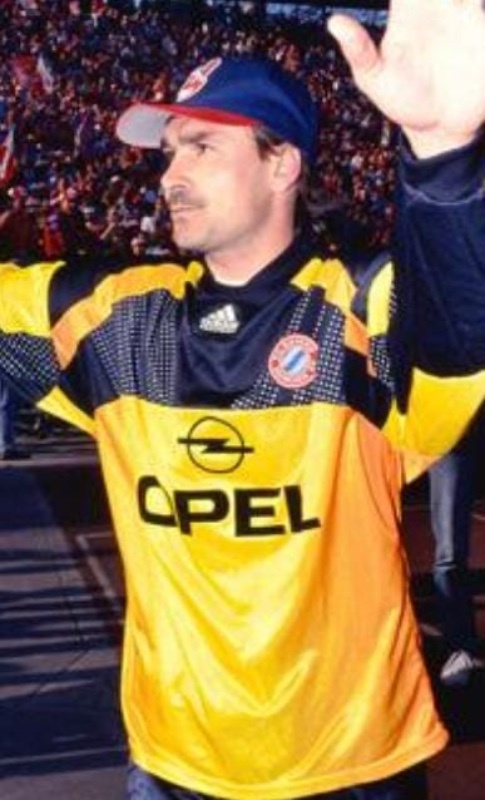 Equipación de portero de Bayern Múnich 93-94