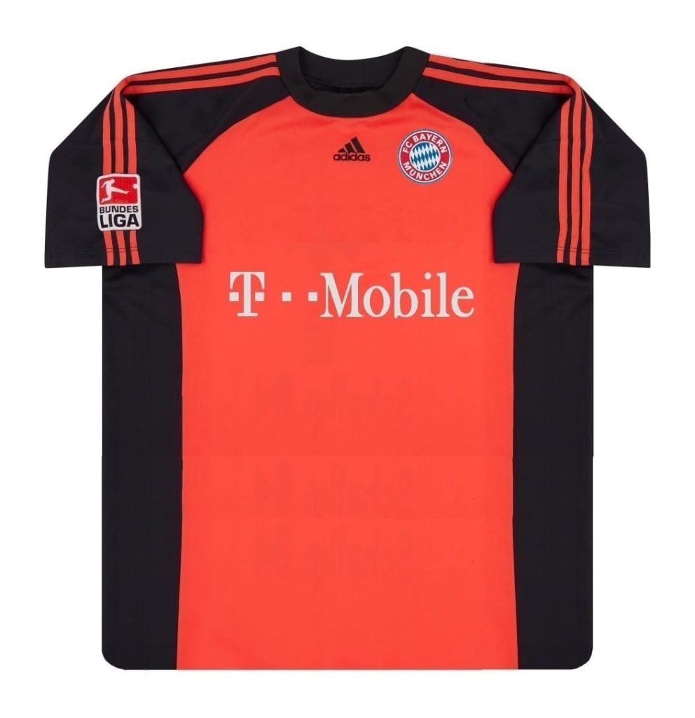 Equipación de portero de Bayern Múnich 02-03