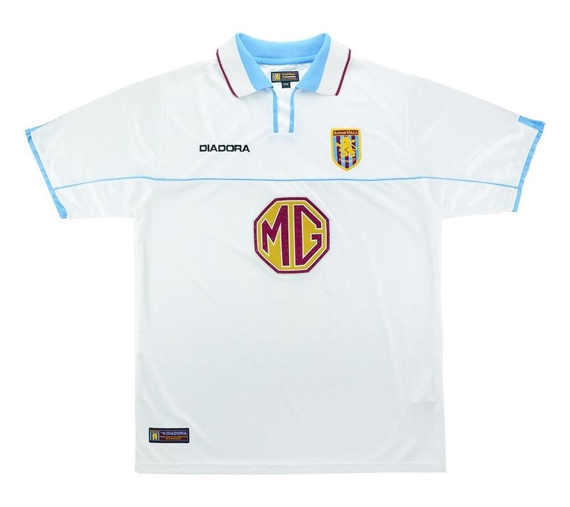 Segunda equipación de Aston Villa 02-03