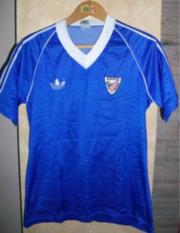 Segunda equipación de Athletic 86-87