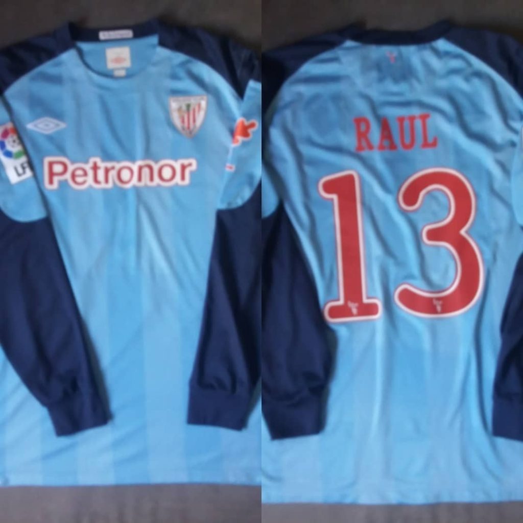 Equipación de portero de Athletic 10-11