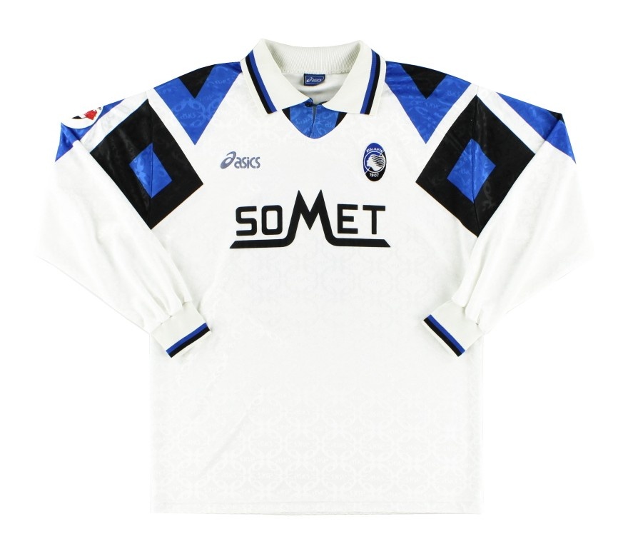 Segunda equipación de Atalanta 95-96