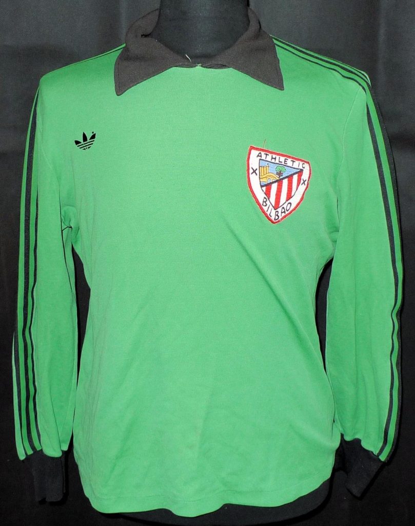 Equipación de portero de Athletic 84-85