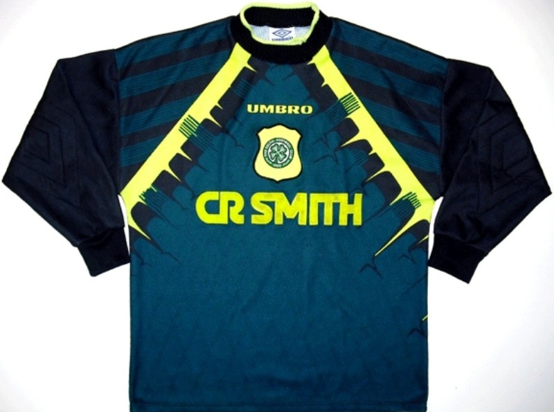 Equipación de portero de Celtic 95-96