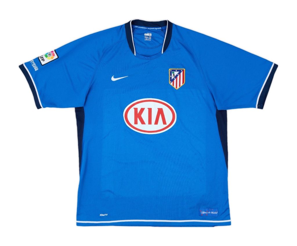 Segunda equipación de Atlético de Madrid 07-08