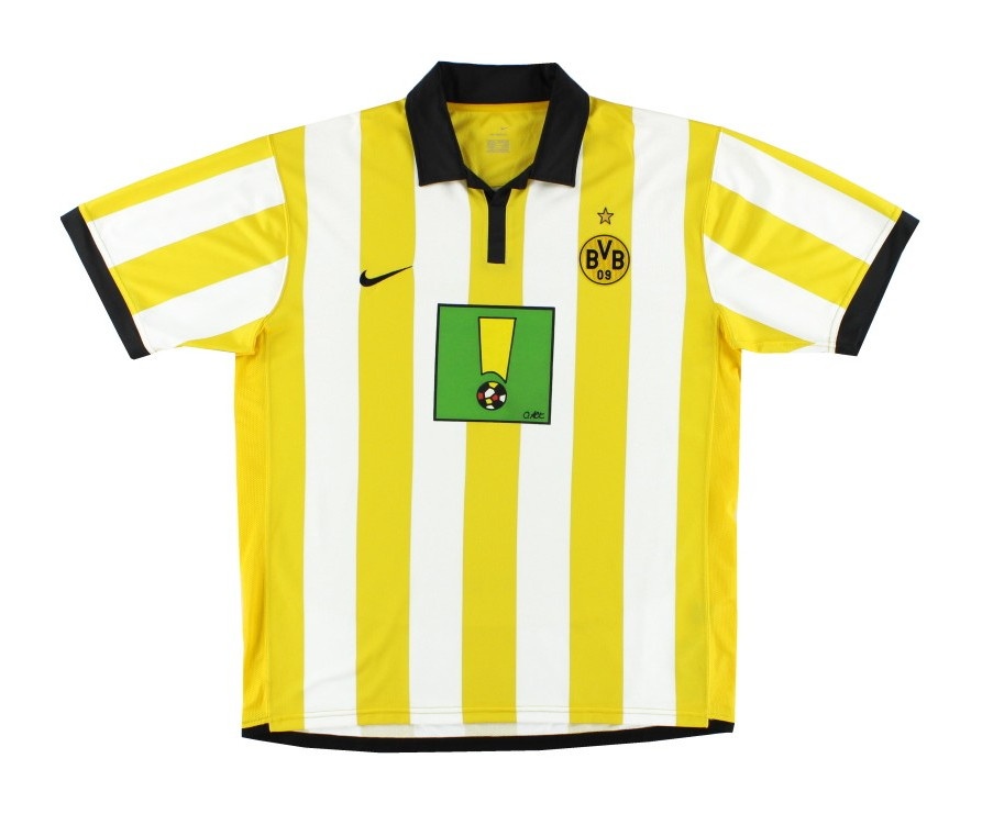 Primera equipación de Borussia Dortmund 06-07