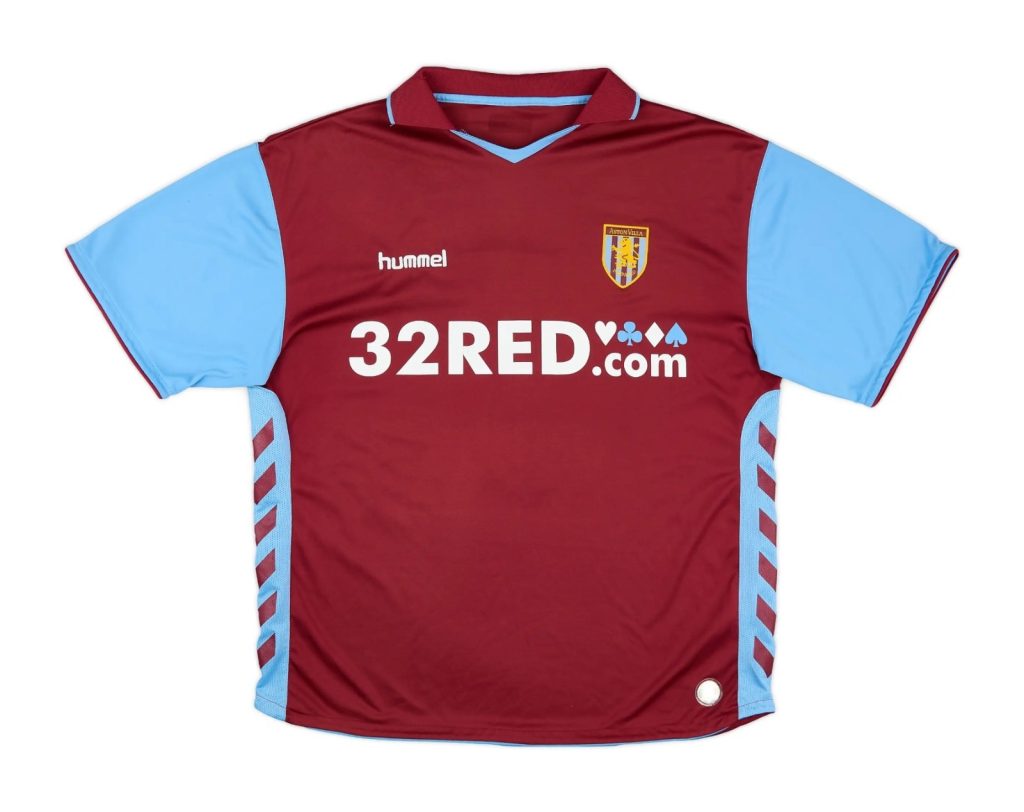 Primera equipación de Aston Villa 06-07