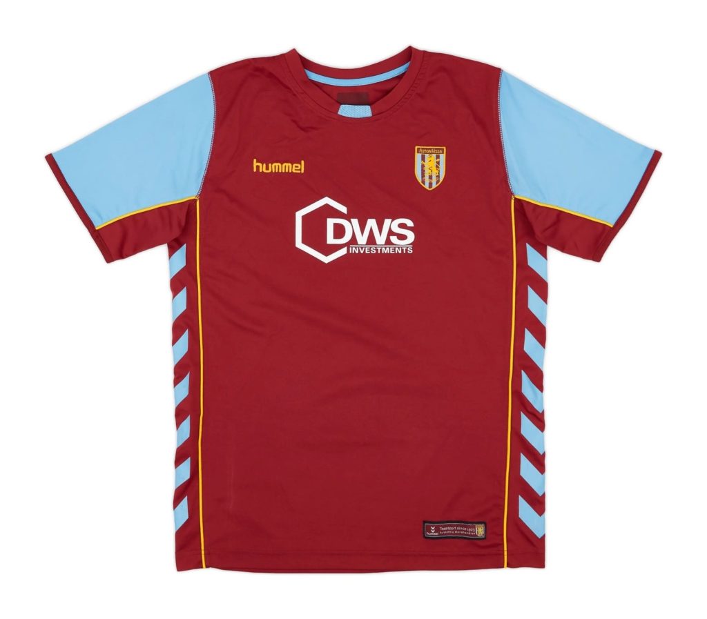 Primera equipación de Aston Villa 05-06