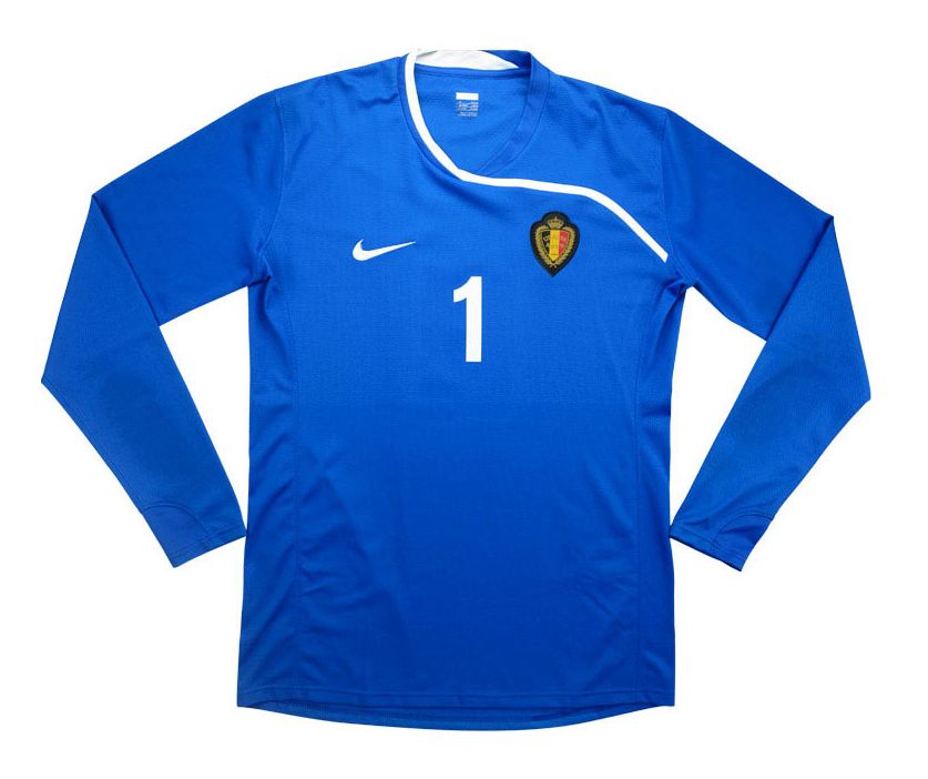 Equipación de portero de Bélgica 2008