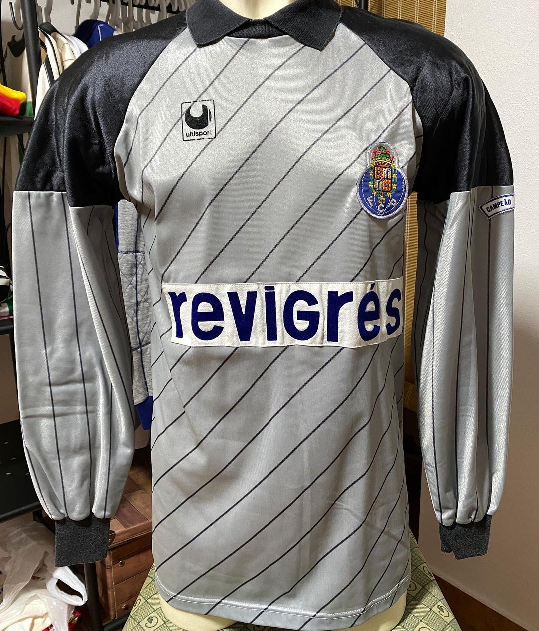 Equipación de portero de Oporto 87-88