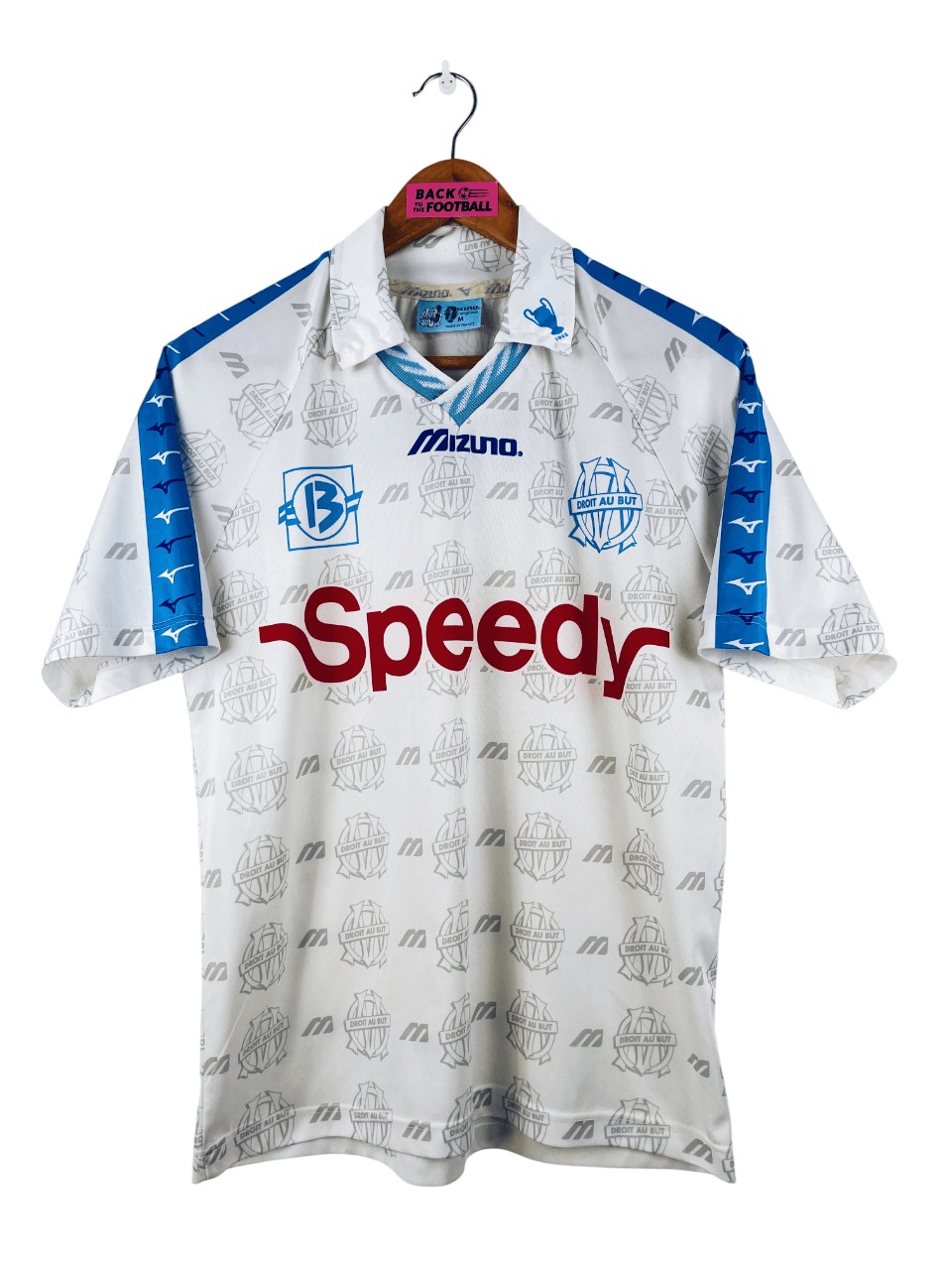 Primera equipación de Olympique de Marsella 95-96
