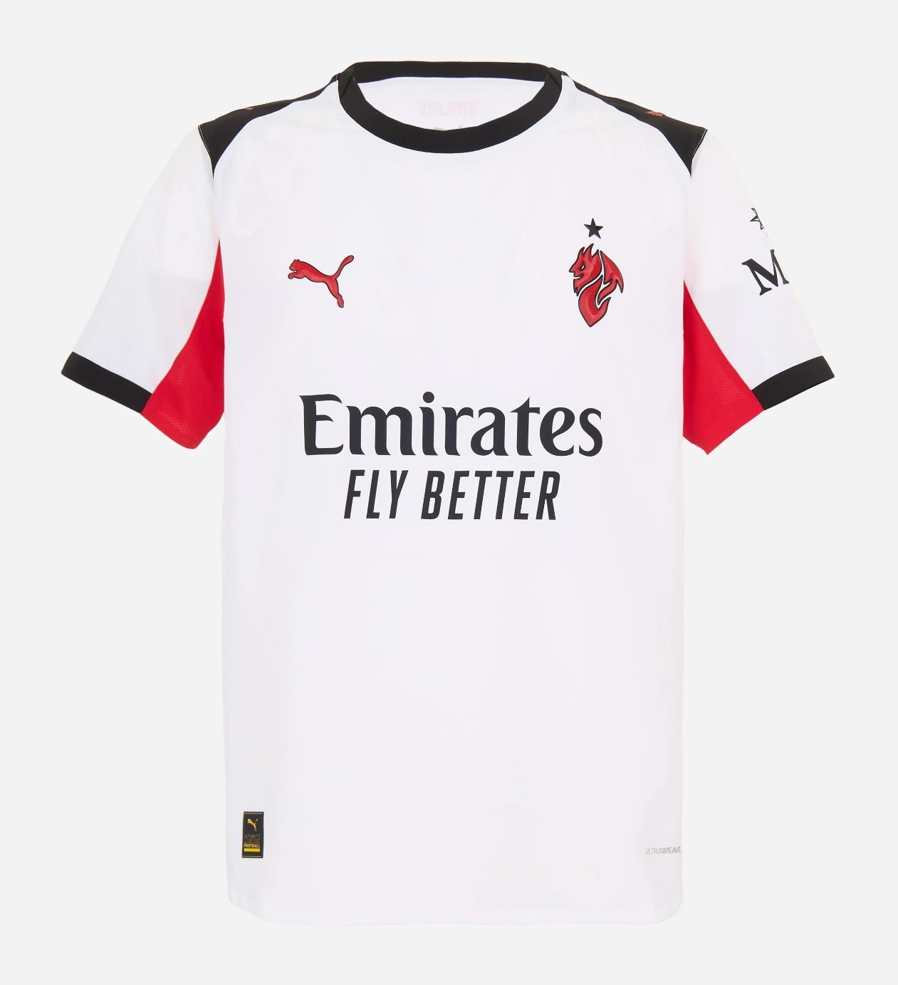 Segunda equipación de Milan 25-26
