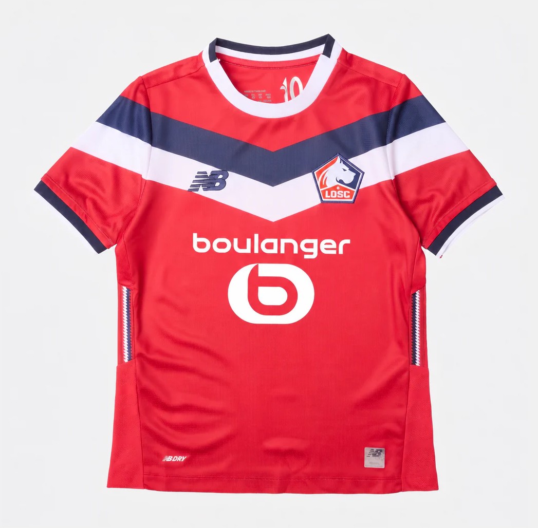 Primera equipación de Lille 26-27