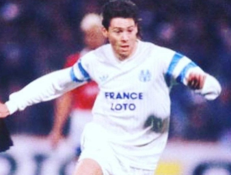 Equipación especial de Olympique de Marsella 90-91