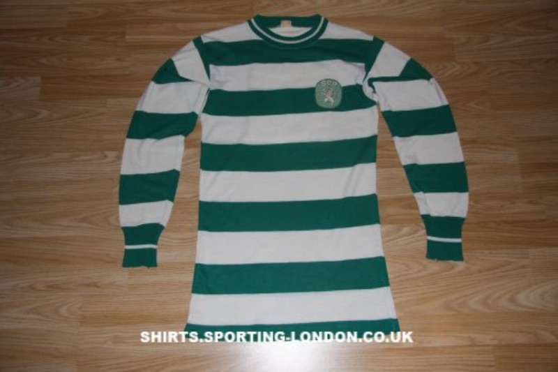 Primera equipación de Sporting de Portugal 65-66