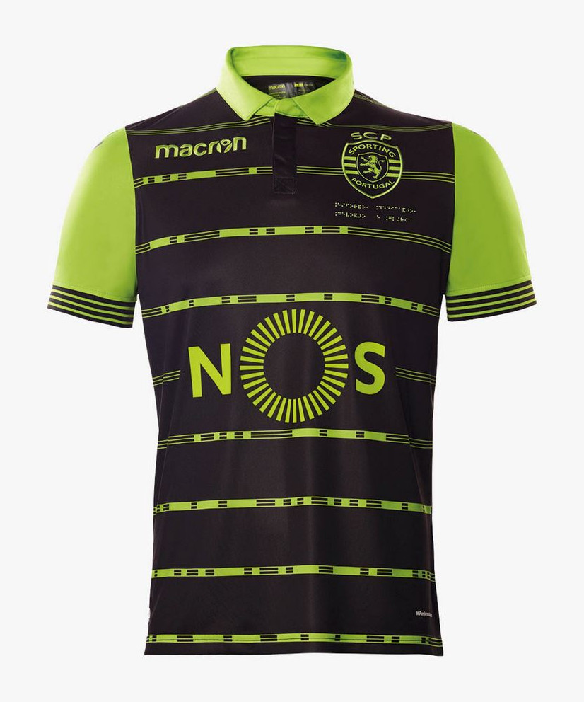 Segunda equipación de Sporting de Portugal 17-18