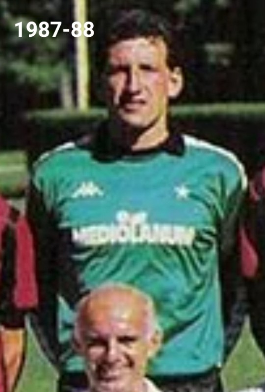 Equipación de portero de Milan 87-88
