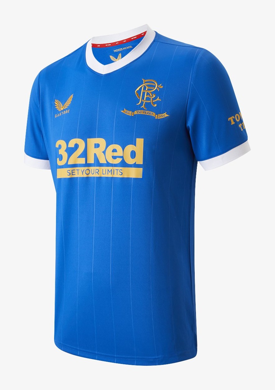 Primera equipación de Glasgow Rangers 21-22