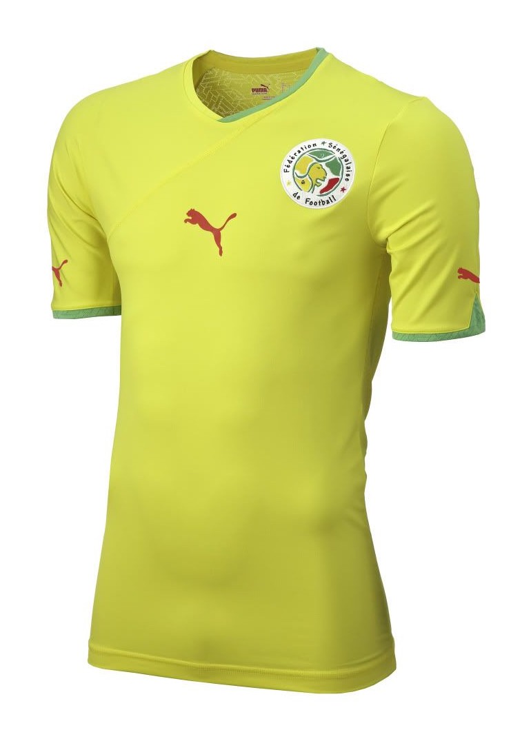 Segunda equipación de Senegal 2010