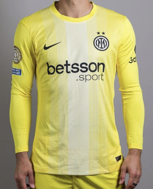 Equipación de portero de Inter de Milán 2025