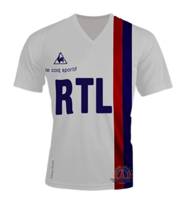 Segunda equipación de Paris Saint-Germain 79-80