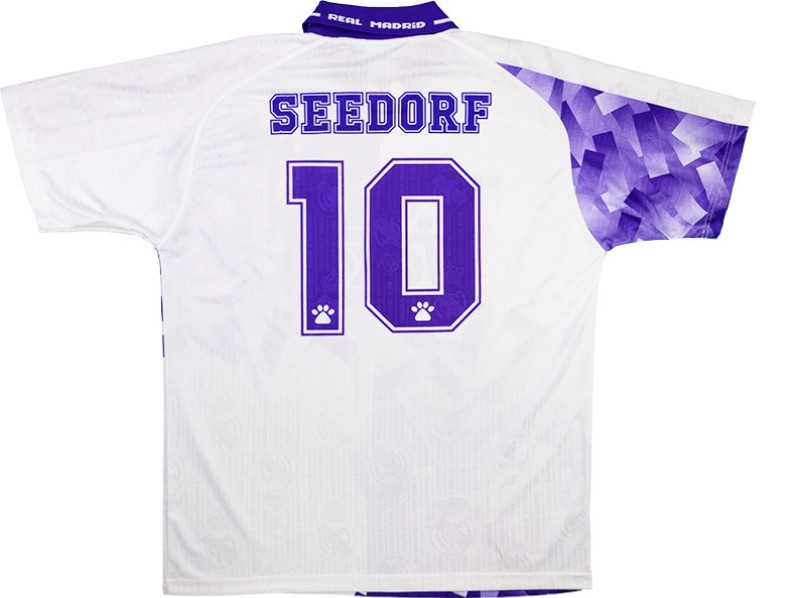 Tercera equipación de Real Madrid 96-97