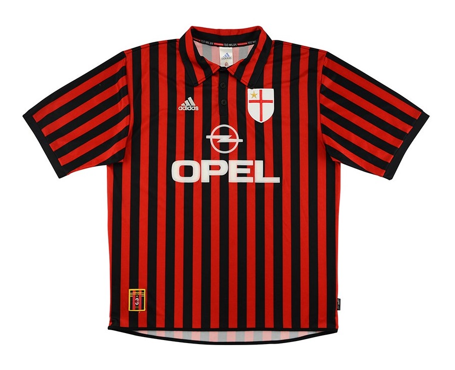 Equipación especial de Milan 99-00