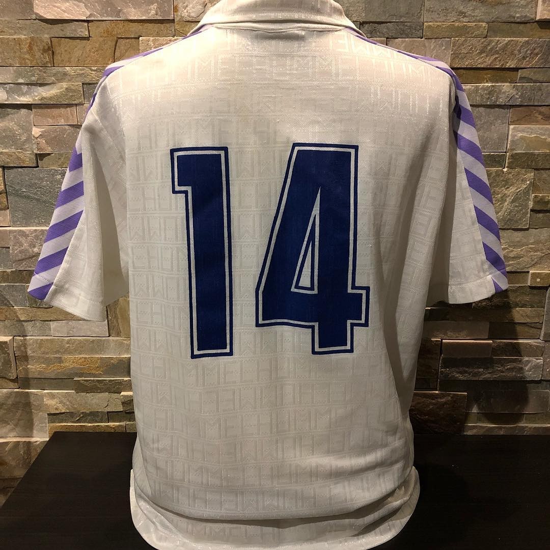 Real Madrid 90-91 Local 2