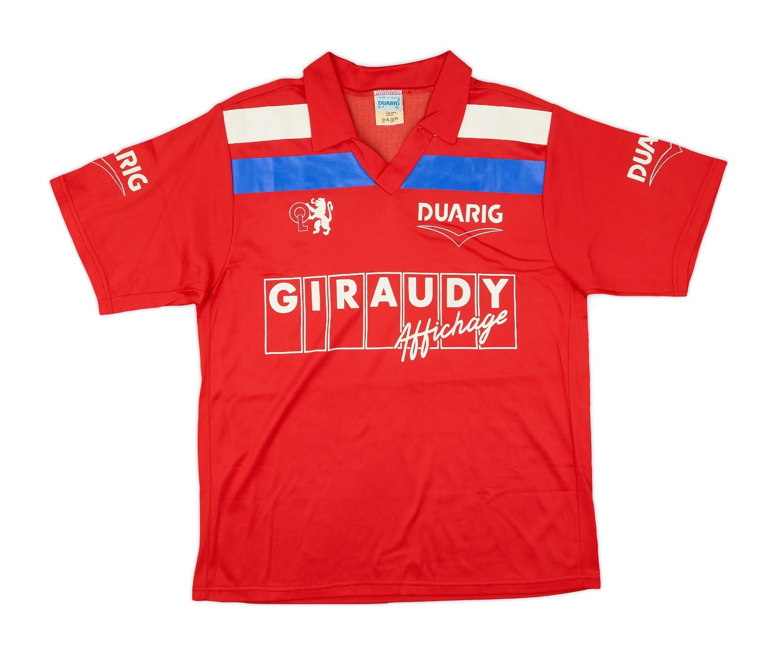 Primera equipación de Olympique de Lyon 87-88