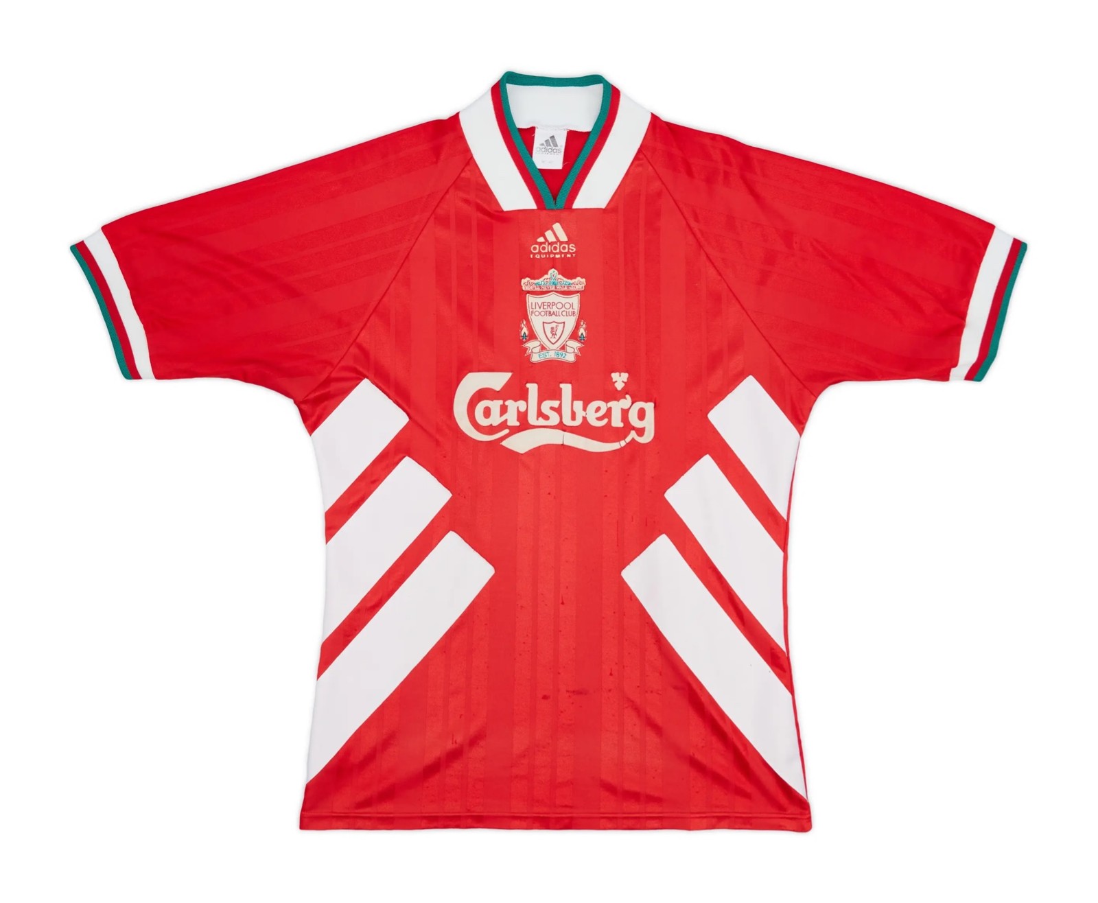 Primera equipación de LiverpoolFC 94-95
