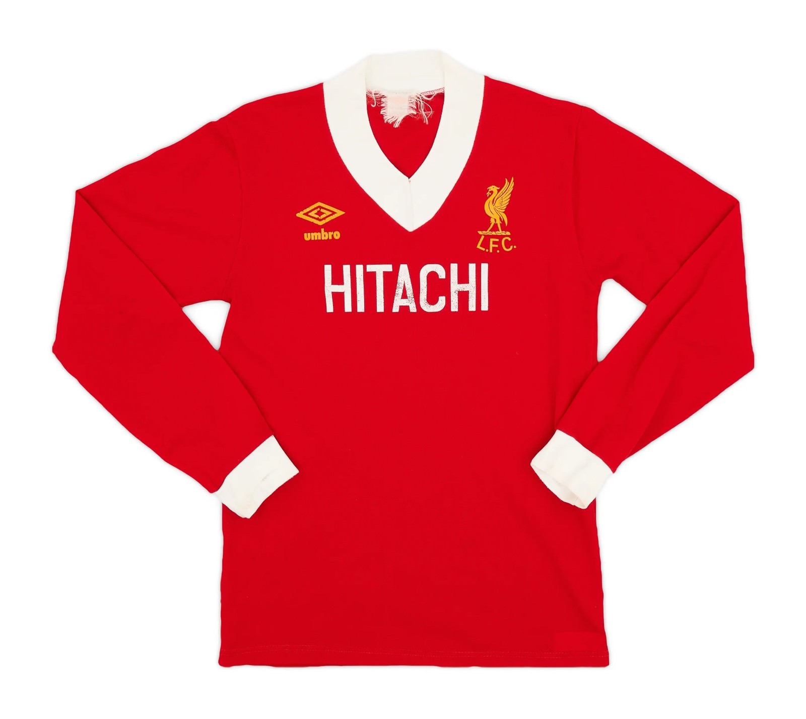 Primera equipación de LiverpoolFC 81-82