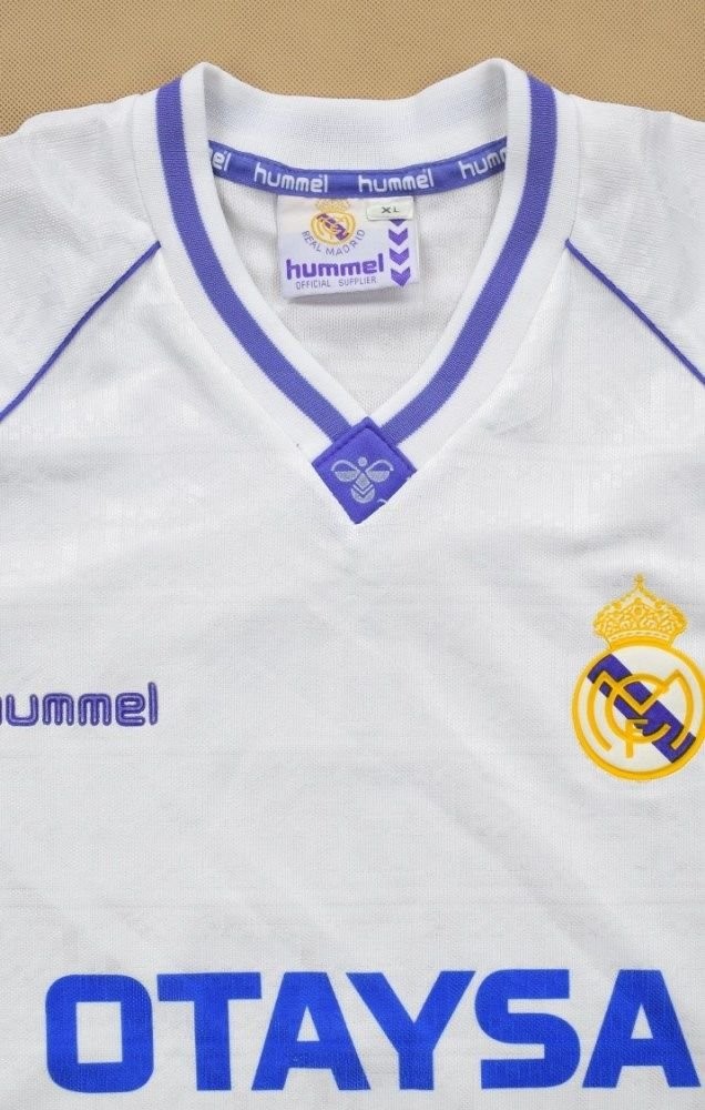 Real Madrid 90-91 Local 4