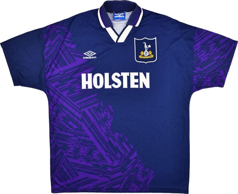 Segunda equipación de Tottenham 94-95