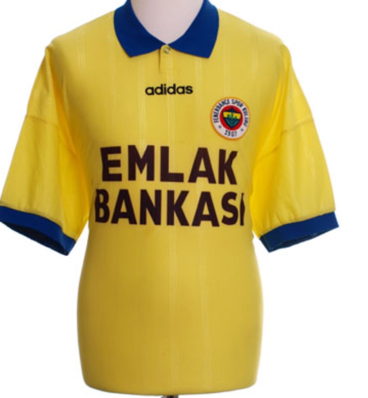 Segunda equipación de Fenerbahçe 94-95