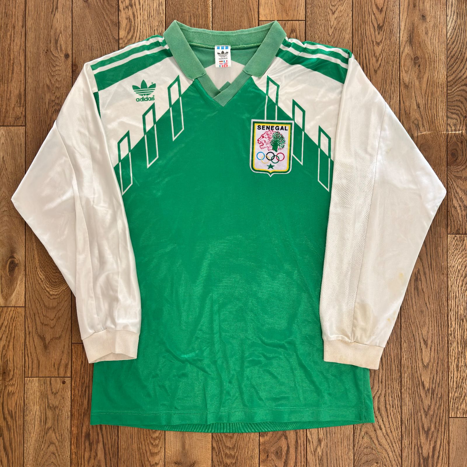 Segunda equipación de Senegal 1990